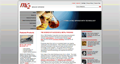 Desktop Screenshot of metallinechemicals.com